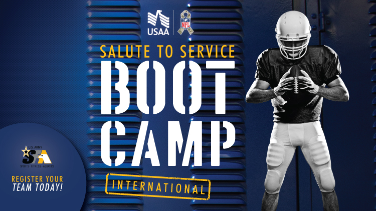 Panthers host 'USAA's Salute to Service NFL Boot Camp' for active military